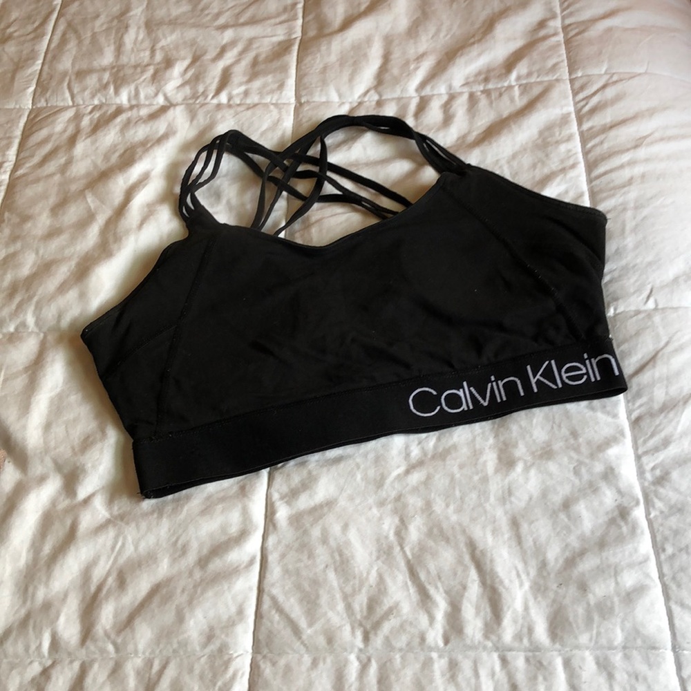 CK sports bra
